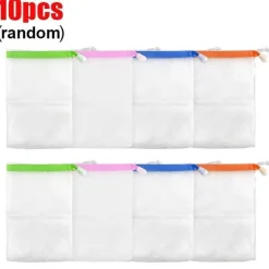 Seifen-Organizer-Taschen aus Netzstoff – 10er-Pack Aufbewahrungslösungen für Zuhause und unterwegs