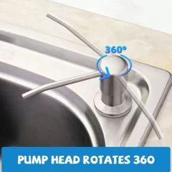 Seifenspender-Set für die Küchenspüle – Integrierte Flüssiglösung