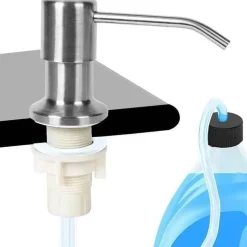 Seifenspender-Set für die Küchenspüle – Integrierte Flüssiglösung