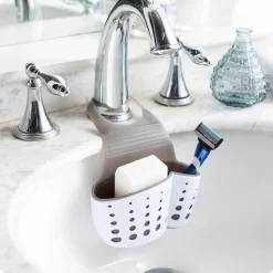 Seifenständer mit Saugnapf – Organizer-Regal für die Küchenspüle