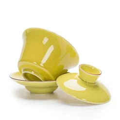 Seladon-Kung-Fu-Teeset – 140 ml Gaiwan für Pu-Erh-Tee