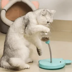 Selbstausgebendes Futterspielzeug für Haustiere – Tragbarer Futternapf für verspielte Haustiere