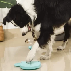 Selbstausgebendes Futterspielzeug für Haustiere – Tragbarer Futternapf für verspielte Haustiere