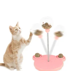 Selbstausgebendes Futterspielzeug für Haustiere – Tragbarer Futternapf für verspielte Haustiere