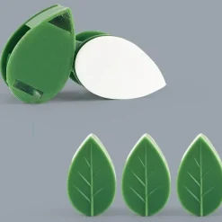 Selbstklebende Haken in Blattform – 10er-Pack dekorative Organizer