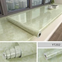 Selbstklebende, wasserdichte Tapete mit Marmoreffekt