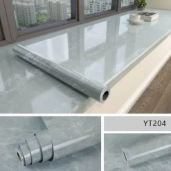 Selbstklebende, wasserdichte Tapete mit Marmoreffekt