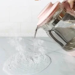 Selbstklebende, wasserdichte Tapete mit Marmoreffekt