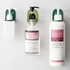 Selbstklebender Badezimmer-Flaschenhalter – Minimalistischer Dusch-Organizer