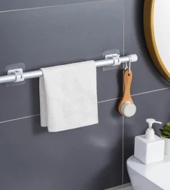 Selbstklebender Gardinenstangenhalter – einfach zu installierende Fensterbeschläge