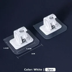 Selbstklebender Gardinenstangenhalter – einfach zu installierende Fensterbeschläge