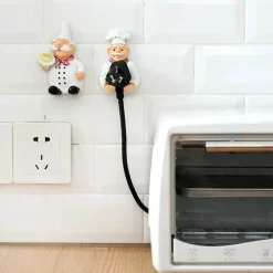 Selbstklebender Wandhaken aus Kunstharz – Küchen-Organizer-Haken