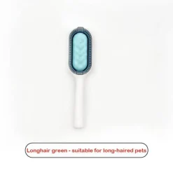 Selbstreinigende Fellpflegebürste für Haustiere – Fellpflegewerkzeug für Hunde und Katzen