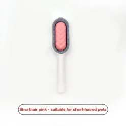 Selbstreinigende Fellpflegebürste für Haustiere – Fellpflegewerkzeug für Hunde und Katzen