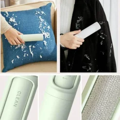 Selbstreinigende Tierhaar-Rollbürste – wiederverwendbarer Fusselrasierer