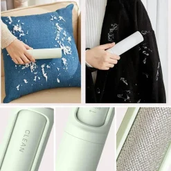 Selbstreinigende Tierhaar-Rollbürste – wiederverwendbarer Fusselrasierer