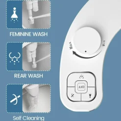 Selbstreinigendes Bidet mit Doppeldüse – Hygienisches Badezimmer-Upgrade