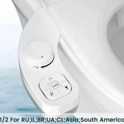 Selbstreinigendes Bidet mit Doppeldüse – Hygienisches Badezimmer-Upgrade