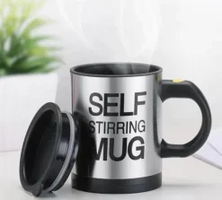 Selbstrührender Isolierbecher – Reisebecher mit automatischer Temperaturregelung