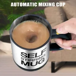Selbstrührender Isolierbecher – Reisebecher mit automatischer Temperaturregelung