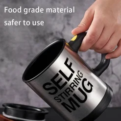 Selbstrührender Isolierbecher – Reisebecher mit automatischer Temperaturregelung