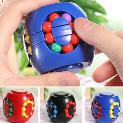 Sensorisches Anti-Stress-Würfelspielzeug - Rotierendes Lernspielzeug