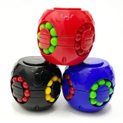 Sensorisches Anti-Stress-Würfelspielzeug - Rotierendes Lernspielzeug