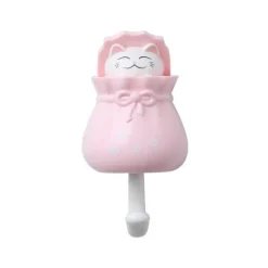 Süßer Katzen-Wandhaken – Entzückender klebriger Organizer