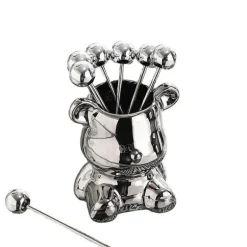 Süßer nordischer Bären-Obsthalter – Entzückender Lebensmittel-Organizer