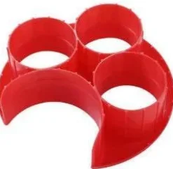 Serviertablett zur Portionskontrolle für Kinder – Lebensmittel-Organizer mit vier Fächern