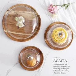 Servierteller aus Holz – elegantes Luxusgeschirr für die Unterhaltung