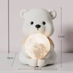 Süßes Goodbye Bär Nachtlicht - Kinderzimmerlampe