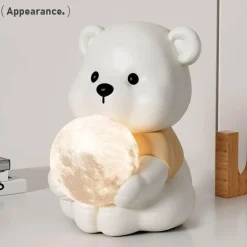 Süßes Goodbye Bär Nachtlicht - Kinderzimmerlampe