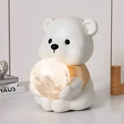 Süßes Goodbye Bär Nachtlicht - Kinderzimmerlampe