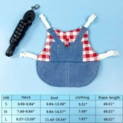 Süßes Kaninchen-Jeanskleid - Entzückendes Jeanskleid für Kinder