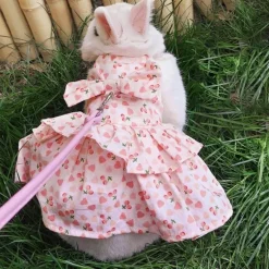 Süßes Kaninchen-Jeanskleid - Entzückendes Jeanskleid für Kinder