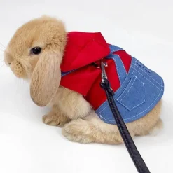 Süßes Kaninchen-Jeanskleid - Entzückendes Jeanskleid für Kinder