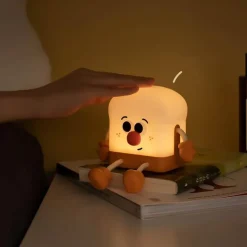 Süßes Toast-Nachtlicht – Dekorative Lampe für Kinder