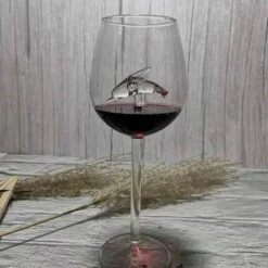 Shark Sea Weingläser – Integriertes Design