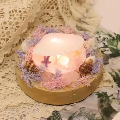 Shell LED-Nachtlampe - Dekoratives, sanftes Licht