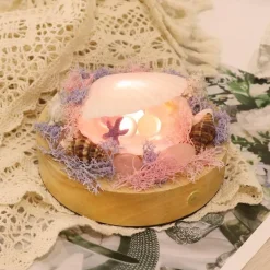 Shell LED-Nachtlampe - Dekoratives, sanftes Licht