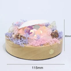 Shell LED-Nachtlampe - Dekoratives, sanftes Licht