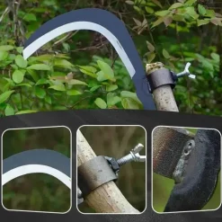 Sichelkopf aus Stahl – Scharfes Mehrzweck-Grasschneidewerkzeug