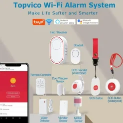 Sicherheitsarmband für Senioren - WiFi-SOS-Alarm