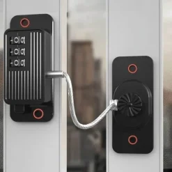 Sicherheitsschloss für Fenster und Türen zu Hause – Passwortgeschützte Sicherheit
