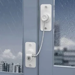 Sicherheitsschloss für Fenster und Türen zu Hause – Passwortgeschützte Sicherheit