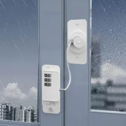 Sicherheitsschloss für Fenster und Türen zu Hause – Passwortgeschützte Sicherheit