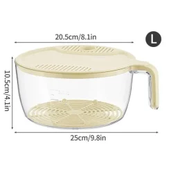 Siebkorb für Reiswaschmaschine – Einfacher Filter für schnelle Reinigung