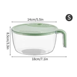 Siebkorb für Reiswaschmaschine – Einfacher Filter für schnelle Reinigung