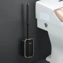 Silicone Toilet Brush - Durable Bathroom Cleaner